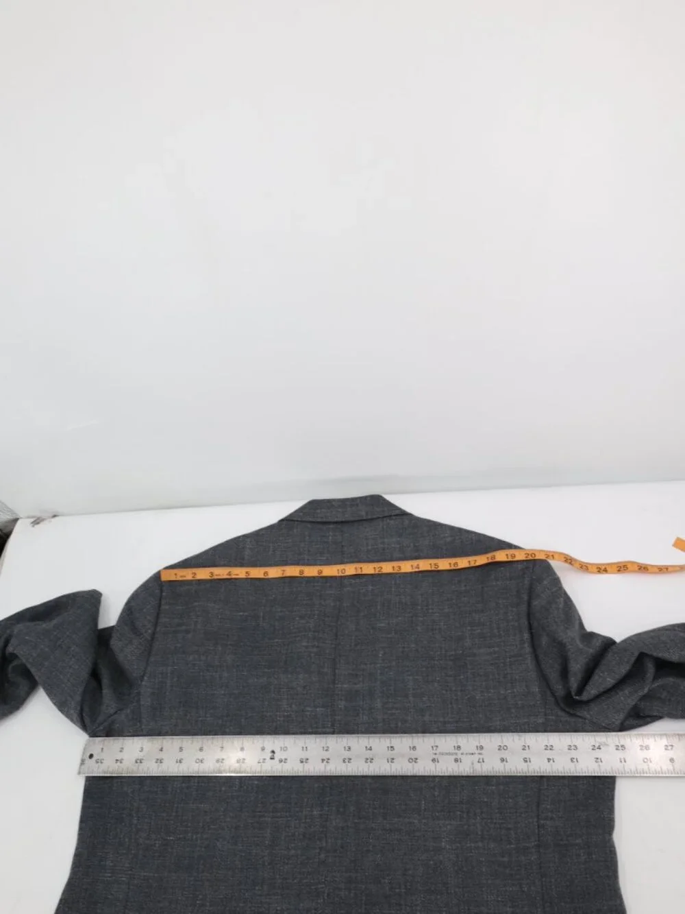 Canali Kei Sport coat mens 52R Slim Wool Silk Linen Unstructured gray half lined